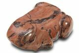 Polished Kona Dolomite Stone Frog - Michigan #309116-1